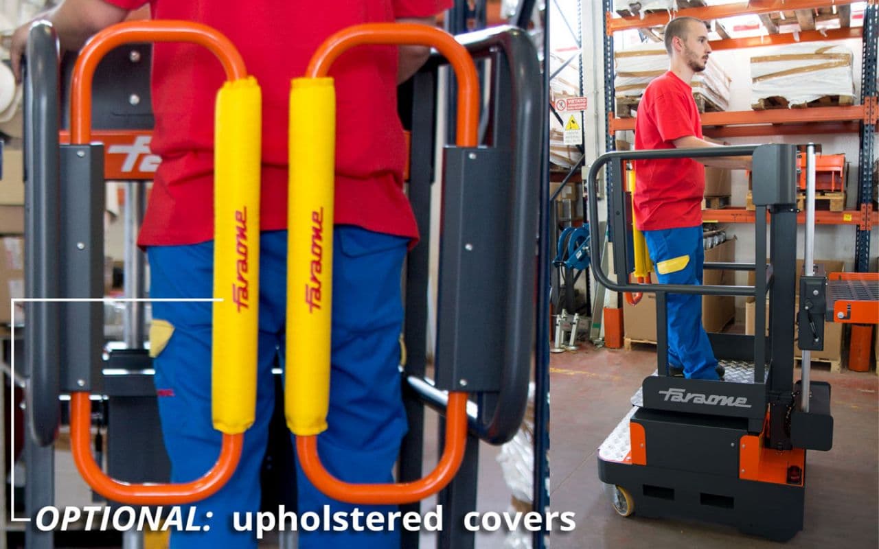 Two upholstered covers 50cm