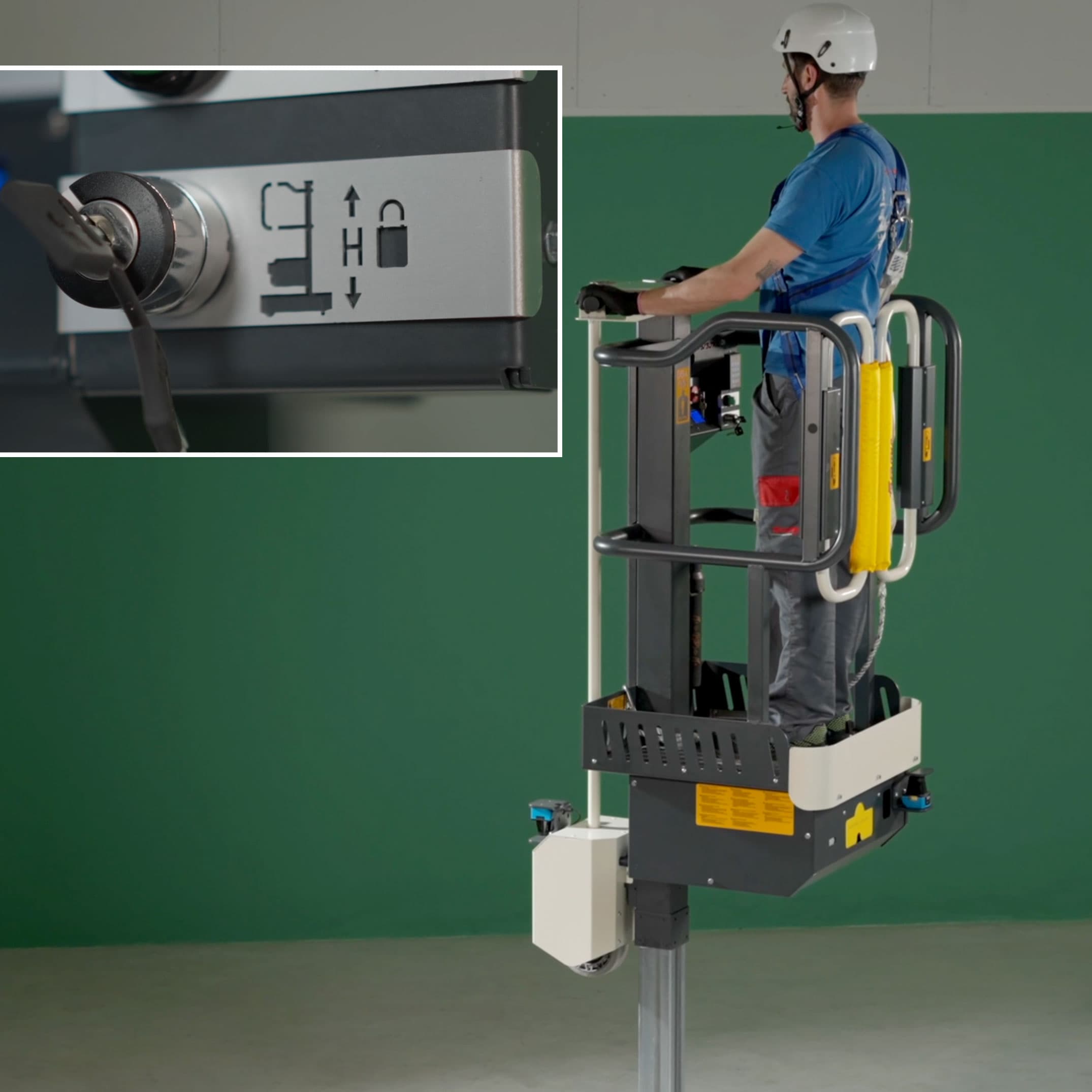 Configurable machine height block