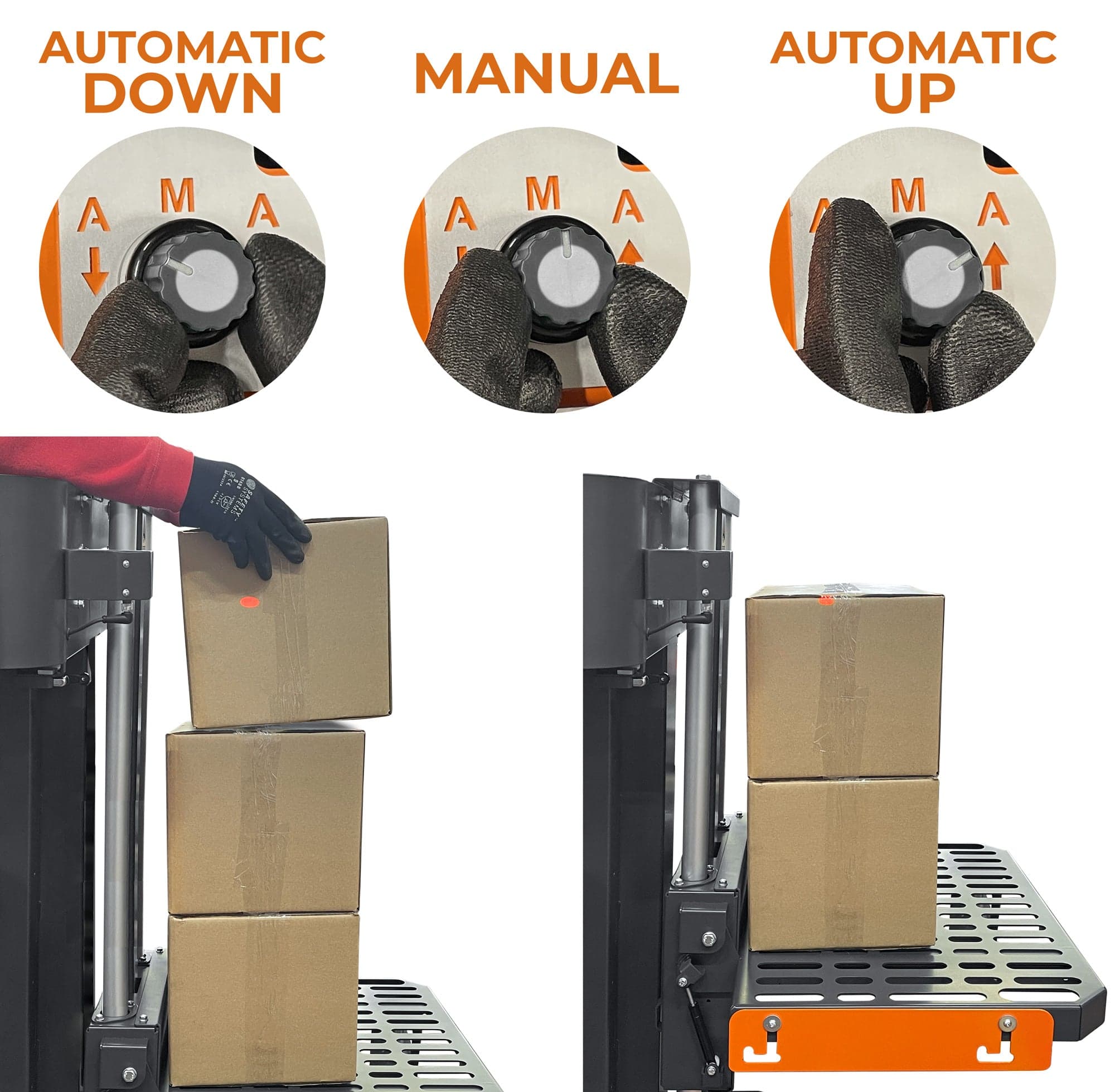 Automatic picking floor adjustment system