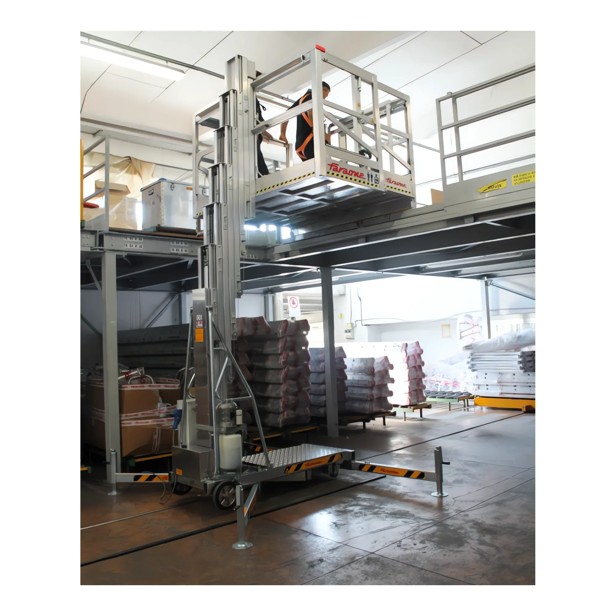 Landing in altitude view 3