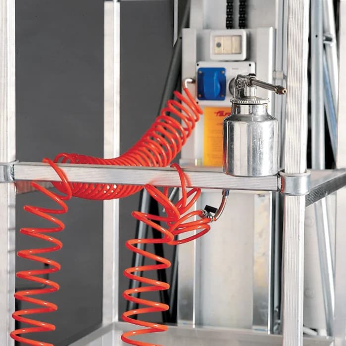 Compressed air intake