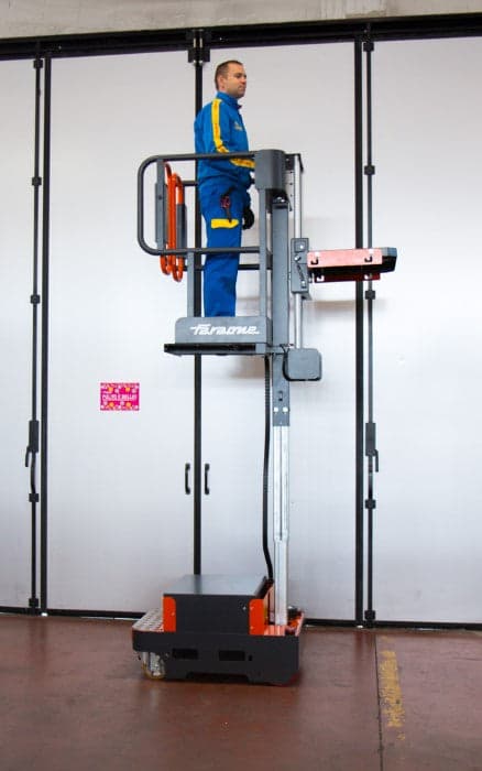 Key switch to limit the standing height