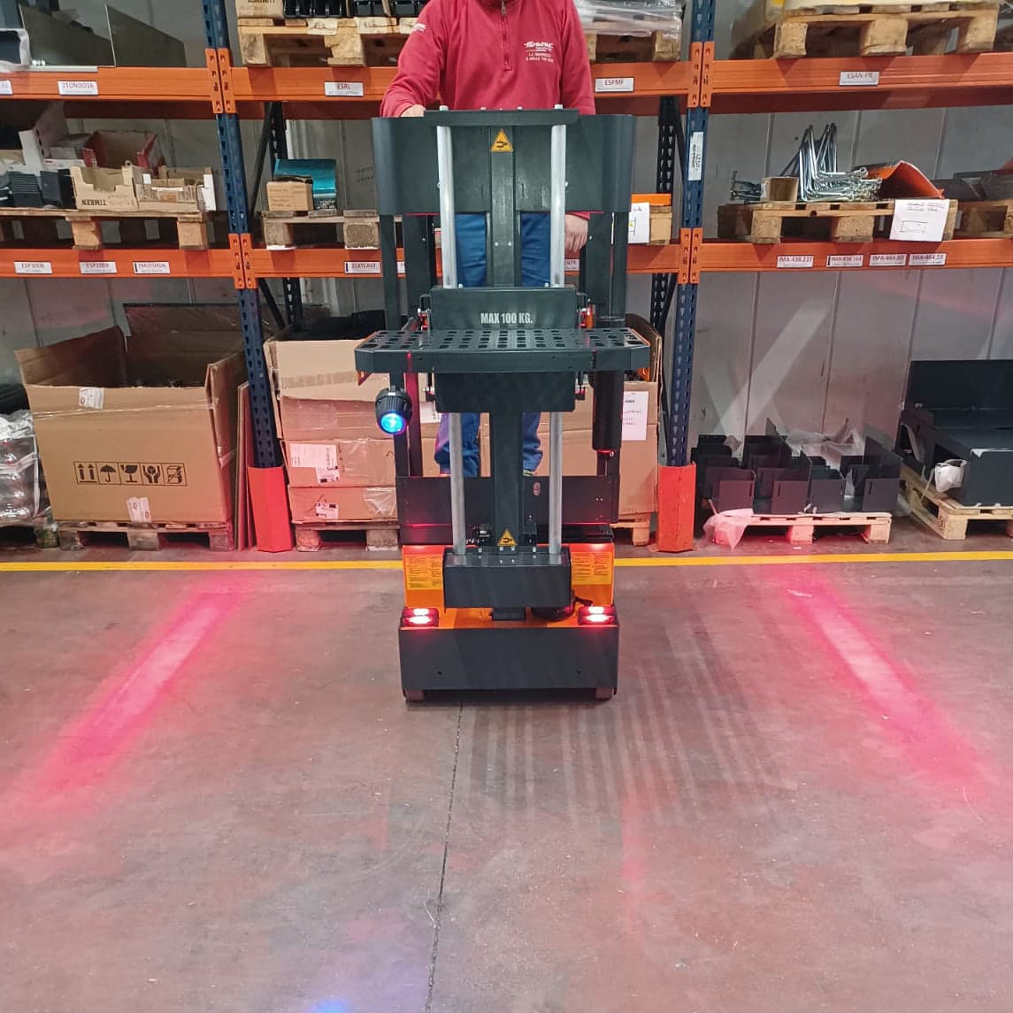 REDLIGHT1 - Pair of red lateral signalling lights