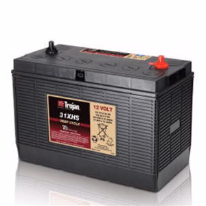 12V - 130A oversized lead-acid batteries